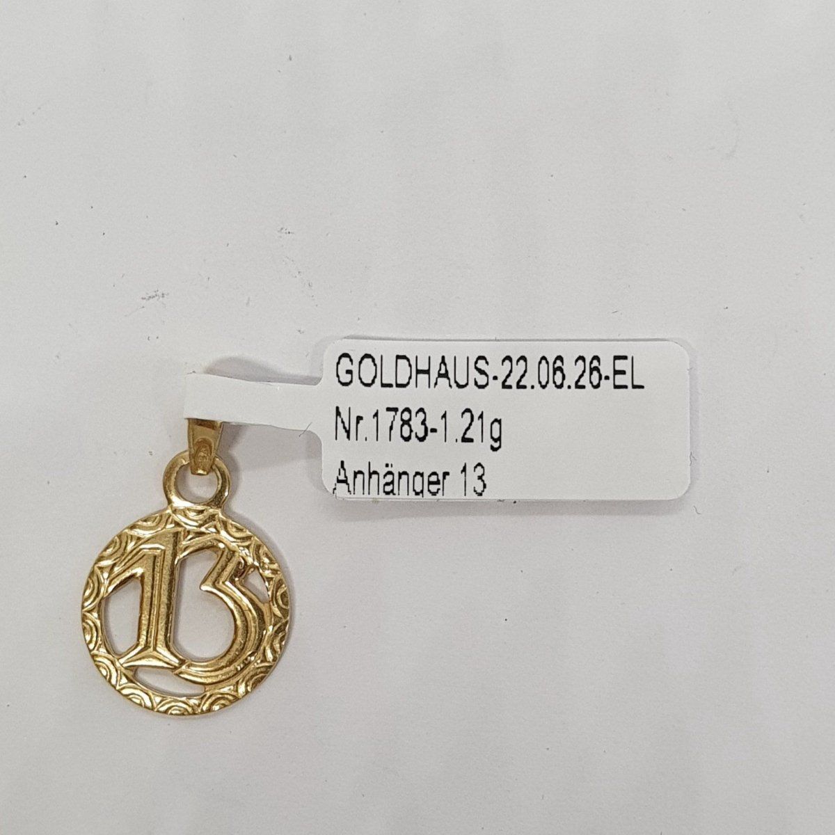 Ciondoli: Echt 18K Gold - Glück Anhänger – Usato da Luzern venduto da luzerngoldhaus 3