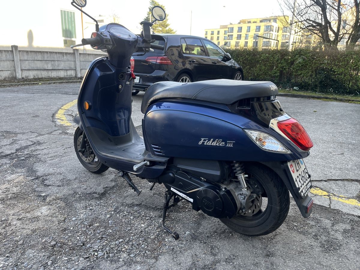 Sym Scooter: 2020 Sym Fiddle III 125cc – Usato da Zürich venduto da joanc97 2