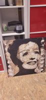 Edith Piaf Bild Unikat auf Dibond Alutafel