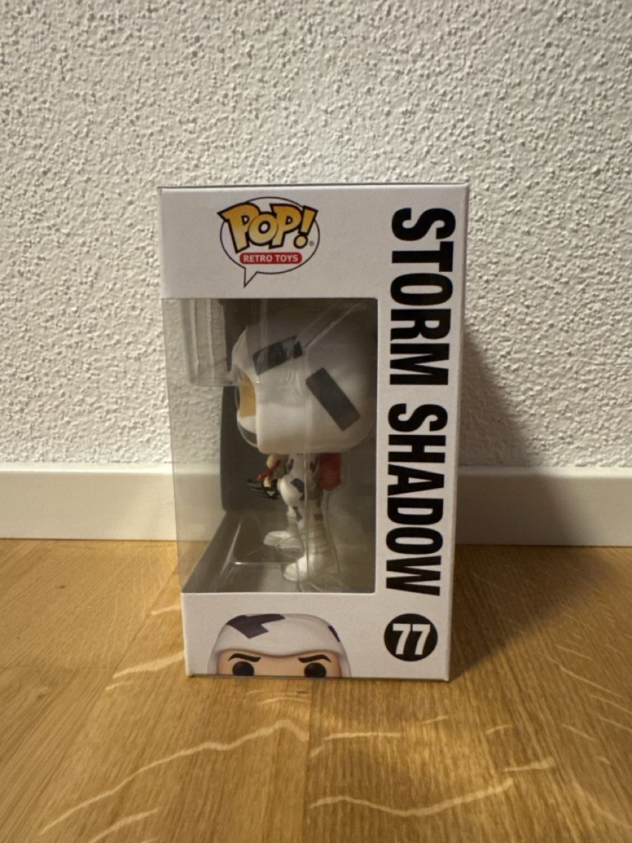 Funko Statuette: Funko Pop Storm Shadow 77 Gi Joe  – Nuovo e nell'imballaggio originale da Suhr venduto da Dominick 1