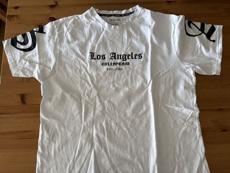 T-Shirt Primark Los Angeles California Weiss 2XL 