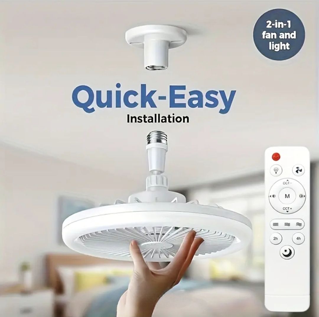 Ventilatori: Ventilateur de plafond LED 2 en 1 avec télécommande – Nuovo e nell'imballaggio originale da Villars-sur-Glâne venduto da Danger_Mod