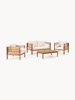 Westwing Bo Garten-Lounge-Set Akazienholz, 4er- CHF 1349-50%