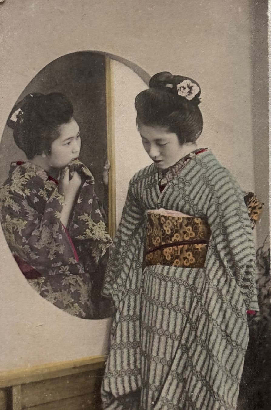 Cartoline postali: Vintage Postcard, Japan, Geisha – Usato da Frauenfeld venduto da Merk52