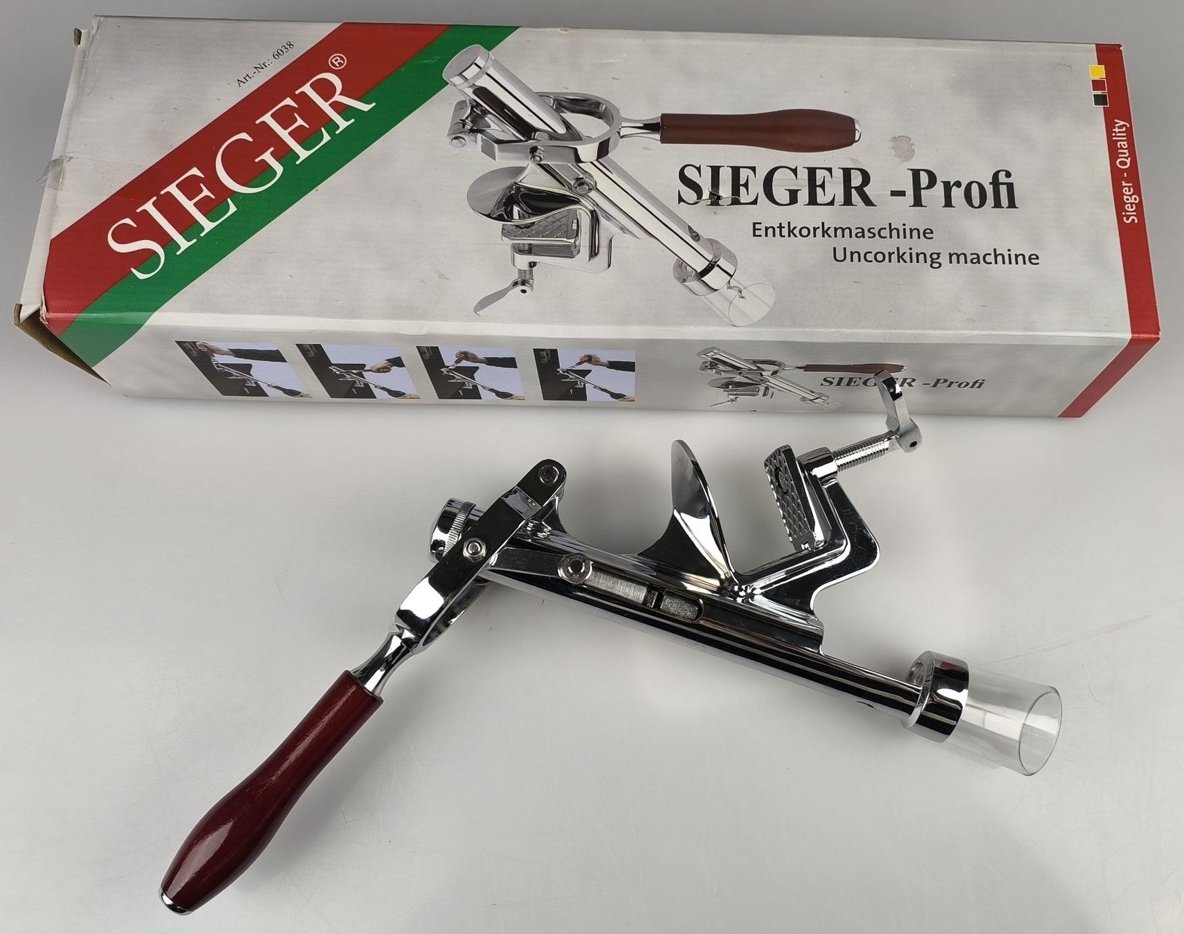 Tutte le macchine: Sieger-Profi Entkorkmaschine – Usato da Rüti ZH venduto da Restwert_Rueti_ZH 2