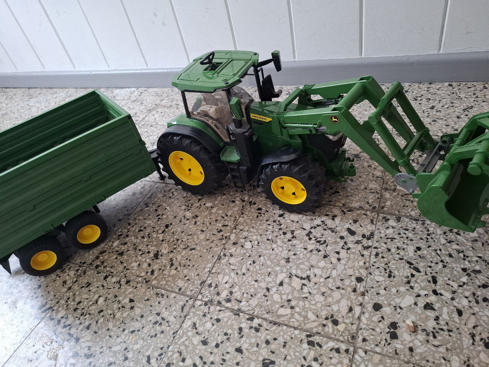 Bruder Giocattoli: Tracteur Bruder John Deere 1/16 – Usato da Courrendlin venduto da tititchoun