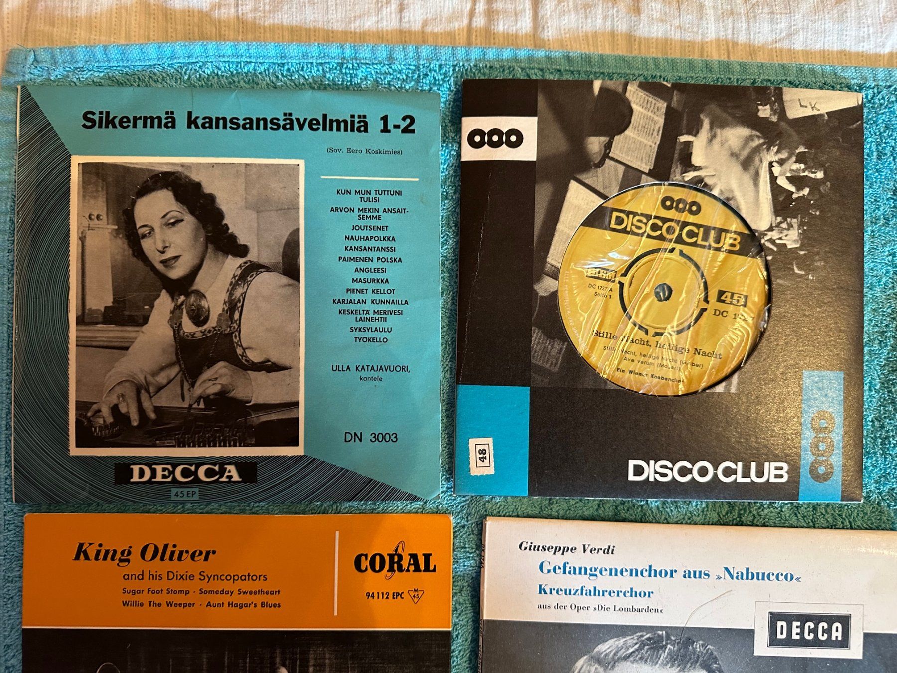 Dischi in vinile: 6 Stück alte mini Schallplatten – Usato da Bolligen venduto da Astrophysiker06 1