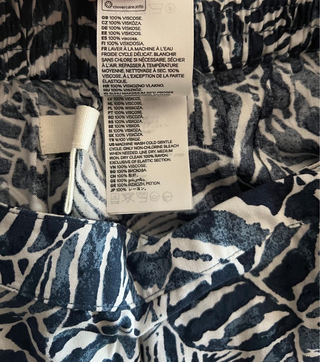 H&M Gonne: Sommerrock H&M Gr. S blau weiss - Gratisversand – Nuovo (secondo la descrizione) da Frutigen venduto da lurit 3