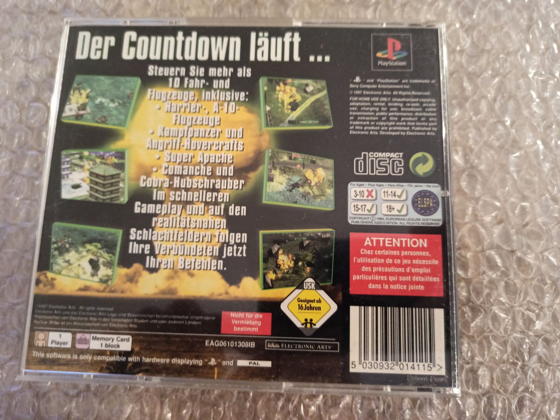 Giochi: Nuclear Strike PS1 – Usato da Oberweningen venduto da mar_87mx 1
