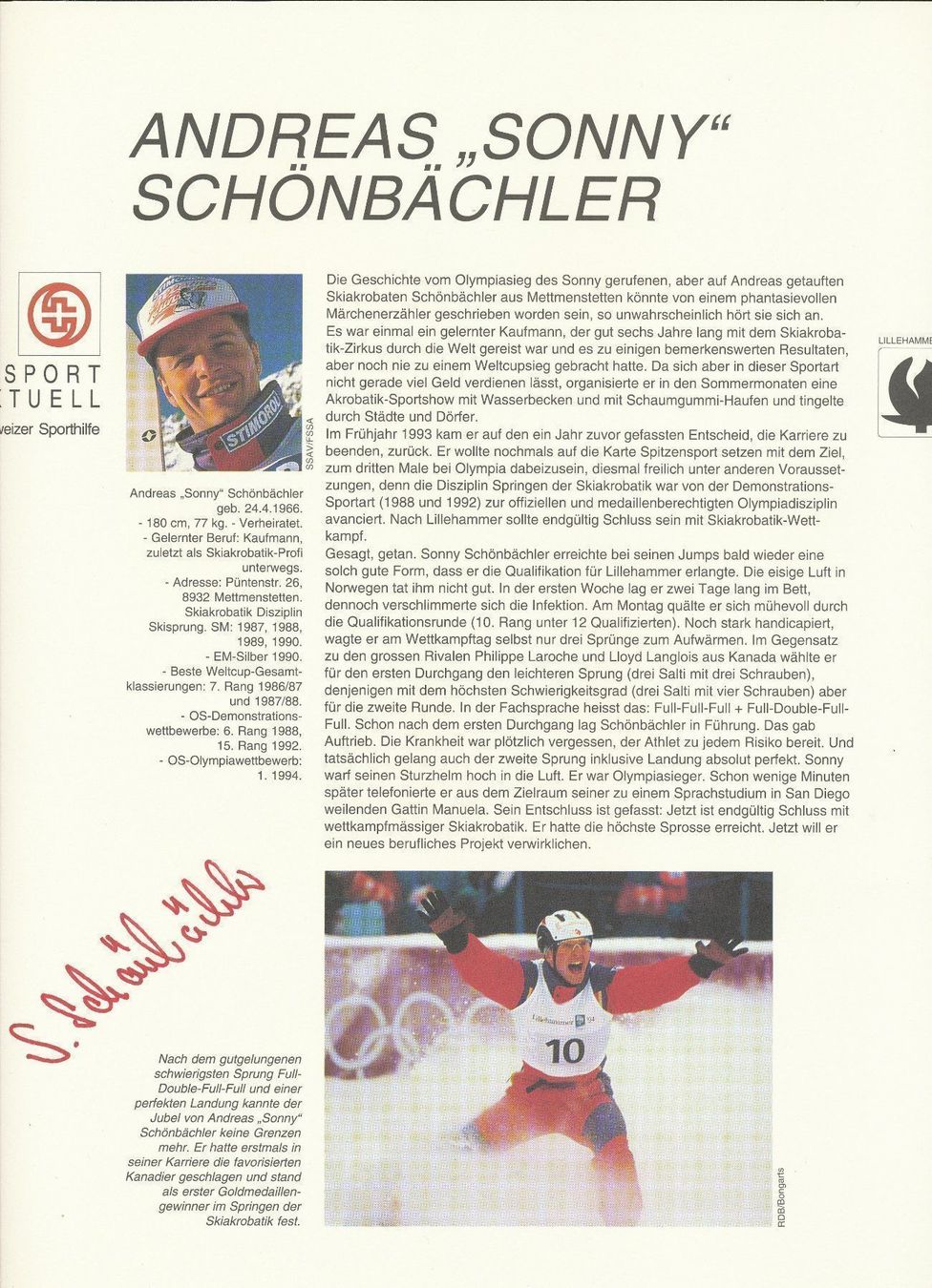 Tutti i francobolli: Schweizer Sporthilfe Briefmarken Band 2 – Nuovo e nell'imballaggio originale da Neuenegg venduto da muenzenweber-ch 3