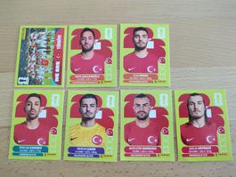 Panini Türkei WM 2026 Sammelkarten 7 Stk neuwertig