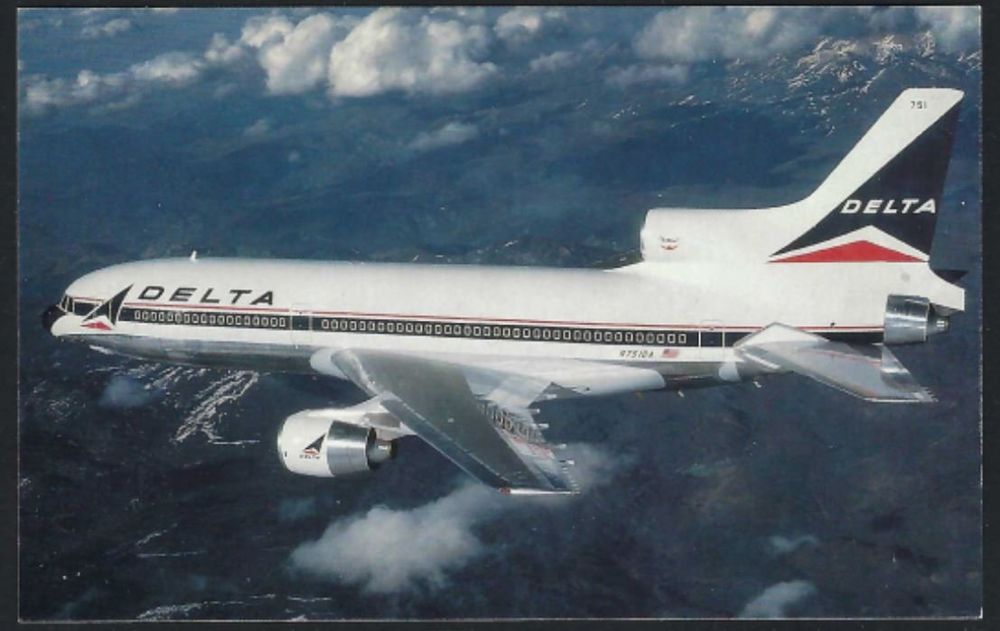 Carte postale / AK : Lockheed L-1011TriStar de DELTA (Neu (gemäss ...