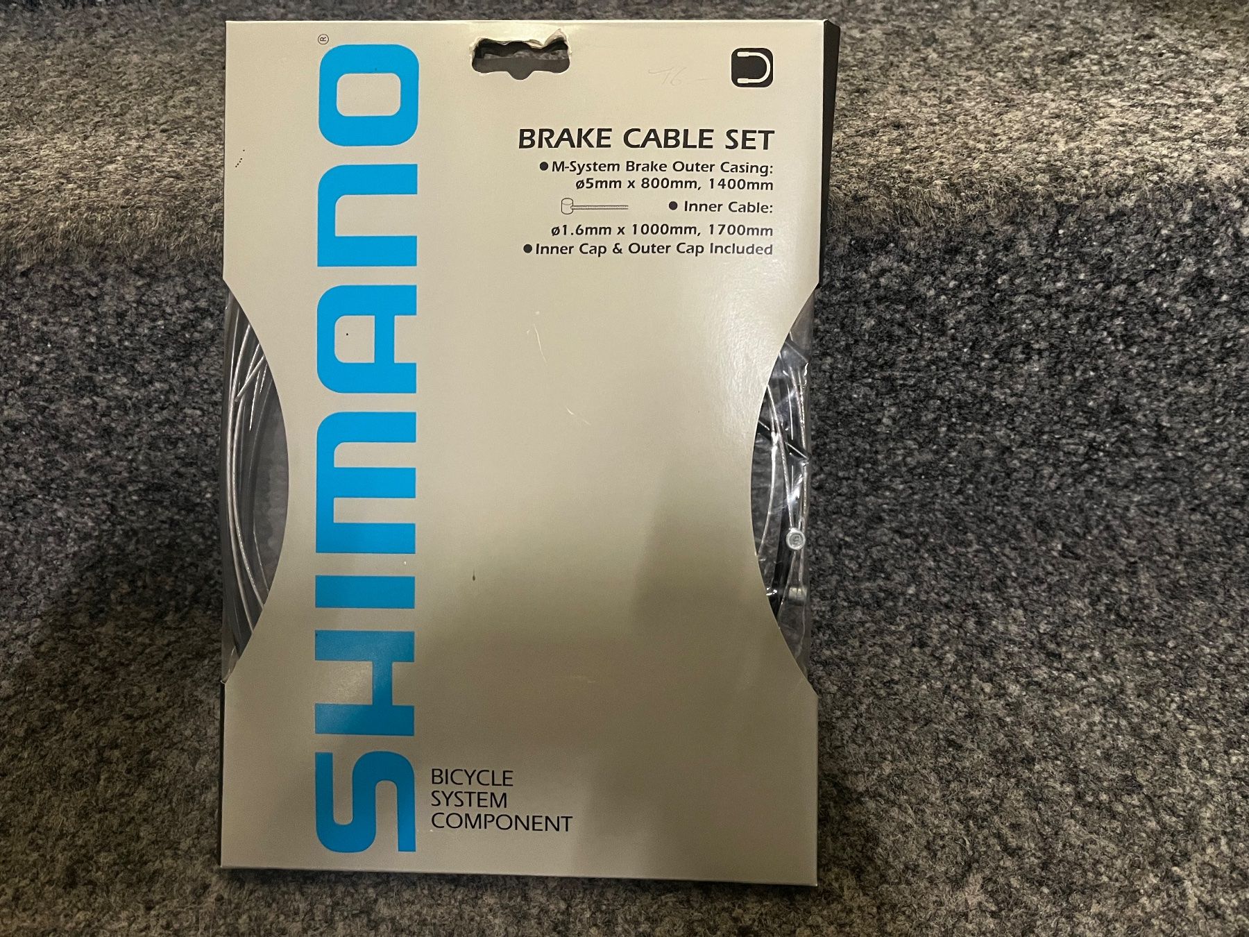 Shimano Pezzi di ricambio: Shimano Brems Kabel Set – Nuovo e nell'imballaggio originale da Mühlethurnen venduto da Kolly225