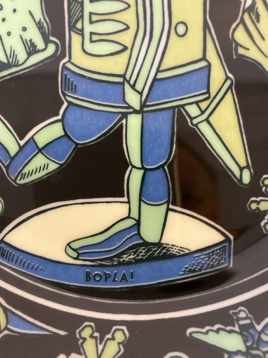 Bopla Piatti: Bopla! Teller, Schweizer Design, Nussknacker, Winter 49 – Usato da sursee venduto da trilli-tralli 6