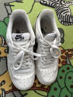 Nike Air Force 1 ’07 – Grösse 40 – Weiss/Schwarz