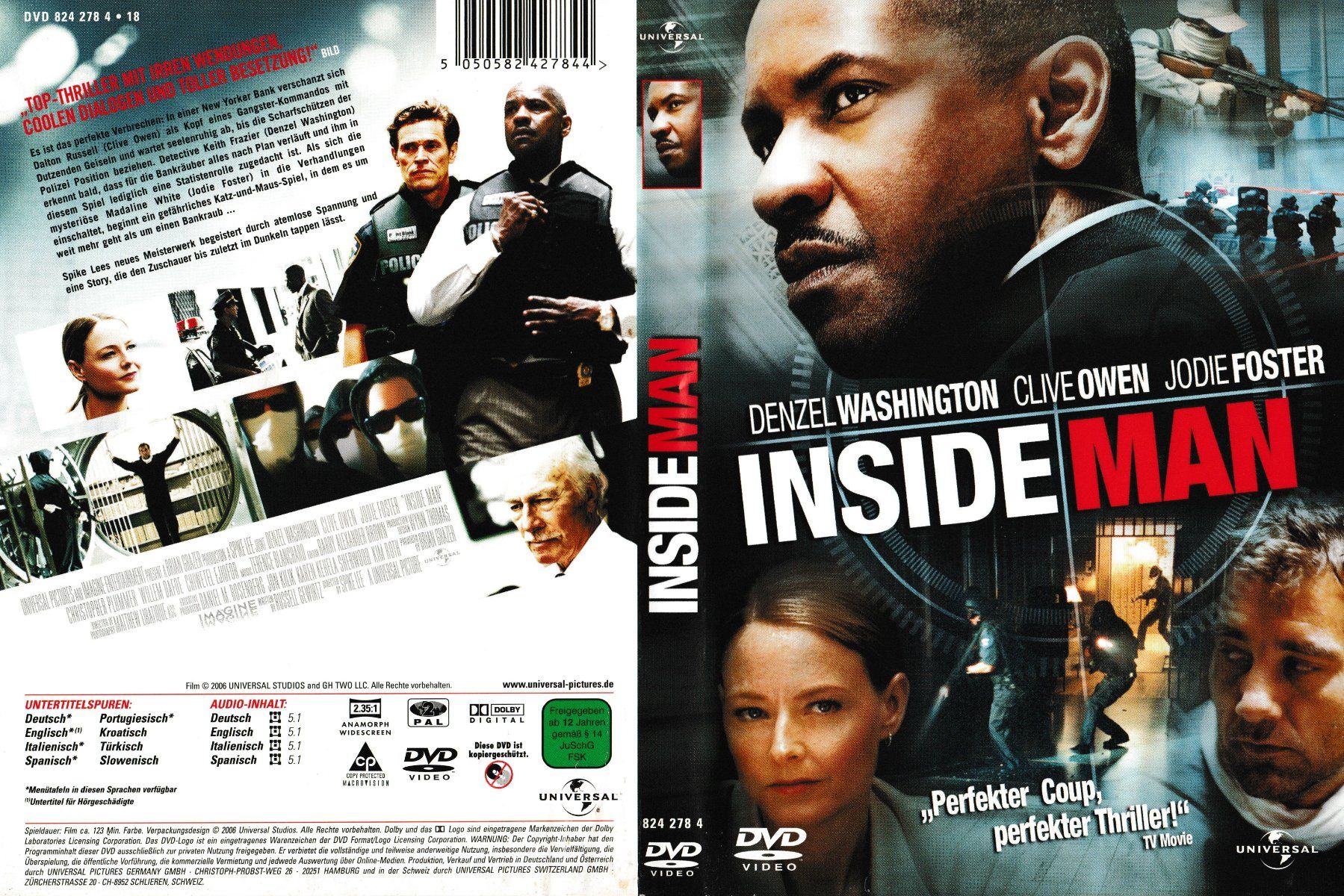 Tous les DVDs: DVD - Inside Man – D'occasion à Langnau am Albis par MediaRescuerKeLoX