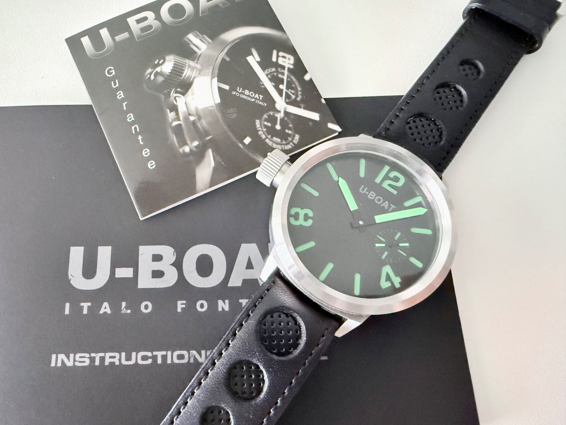 Uhren: U-BOAT Flightdeck MSG/MBG-50mm-Sylvester Stallone-SRP 3000.- – Neu (gemäss Beschreibung) aus Le Mont-sur-Lausanne von LycaGallery 1