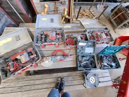 7x Profi-Werkzeuge im Set (Hilti/Bosch)
