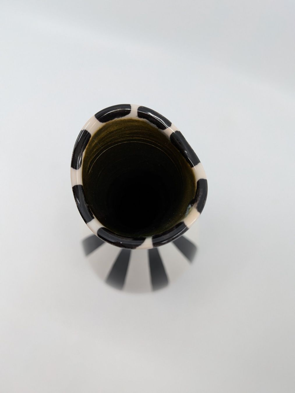 Vasi & Recipienti: Keramik Vase schwarz weiss – Usato da Emmen venduto da magelan 2