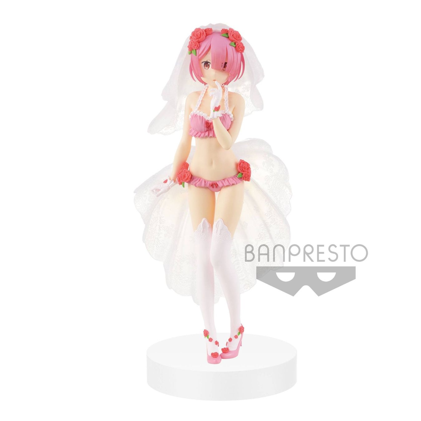 Bandai Statuette: Re:Zero EXQ Duo Rem + Ram 22 cm – Nuovo e nell'imballaggio originale da St-Imier venduto da ATTAKSHOP 1
