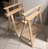 Holzböcke – praktisch neu, unbenutzt