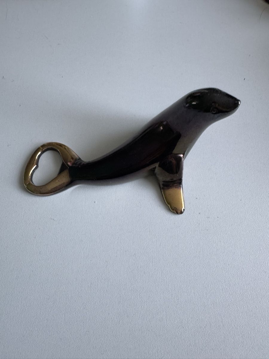 Apribottiglie & Tappi per chiusura: Vintage Flaschenöffner Seehund – Usato da Buochs venduto da nik_r7gm