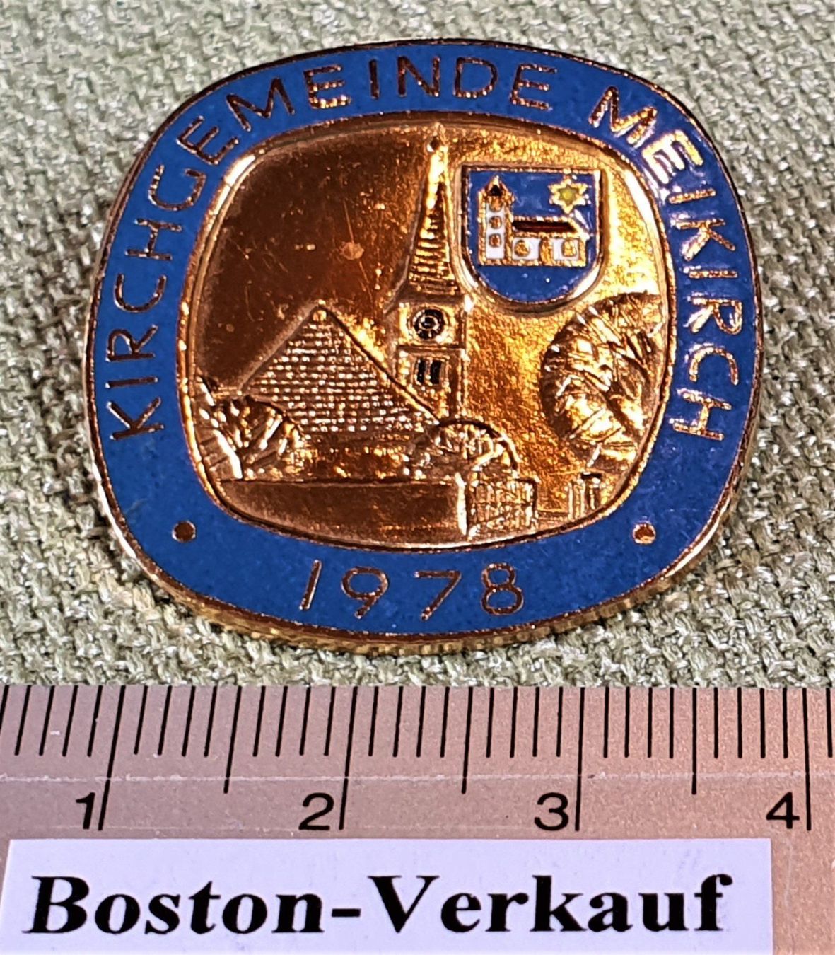 Modellbausätze & Standmodelle: B778 - Kirchgemeinde Meikirch 1978 – Gebraucht aus Reinach BL von Boston-Verkauf 3