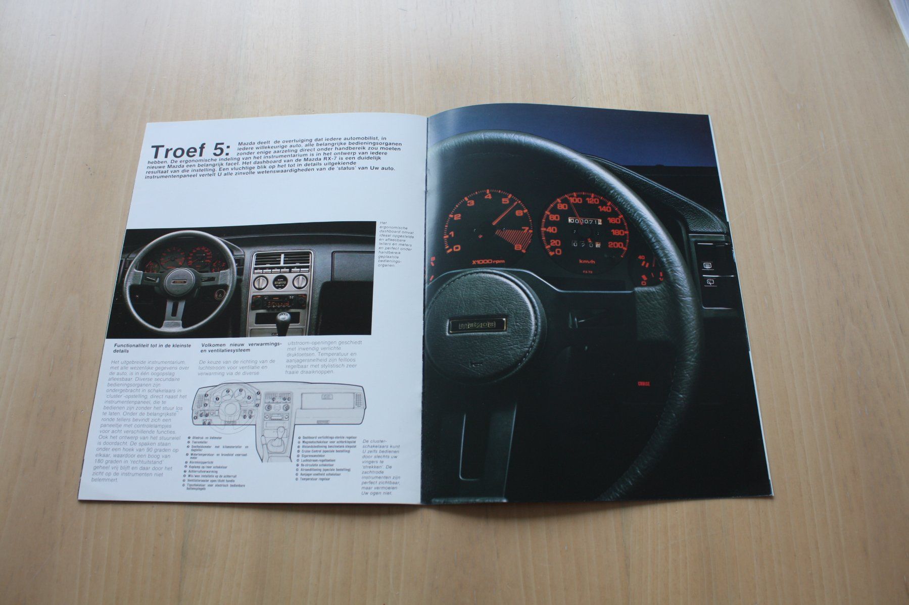 Mazda Documenti: Mazda RX-7 Prospekt 4/1984 NL – Usato da Wikon venduto da erwin400 6