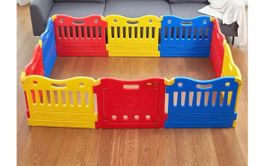 Babycare Playpen 10 multi-color panels