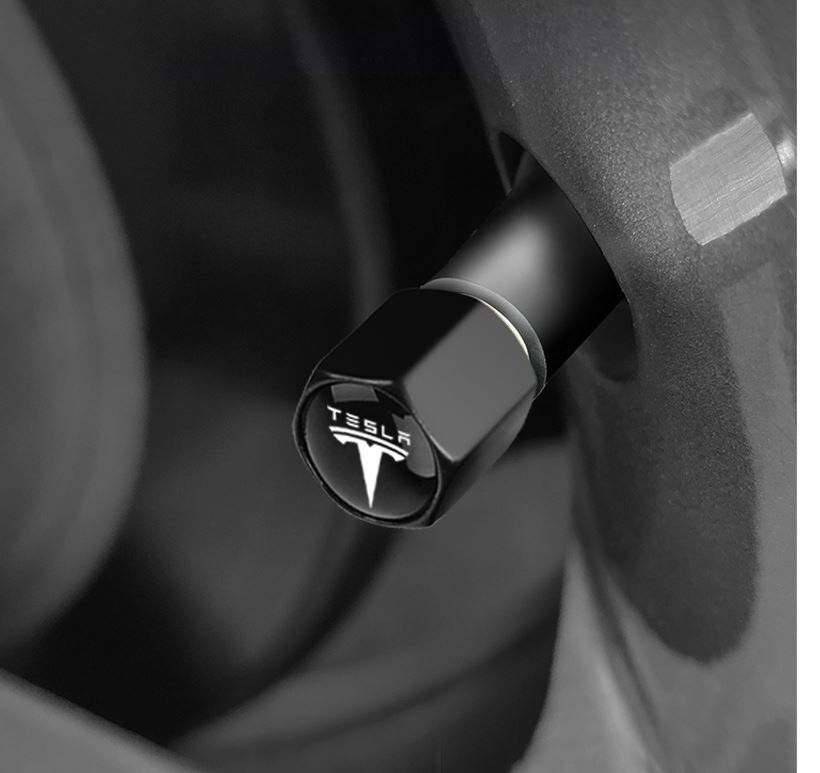 Tesla Tutti pezzi di ricambio auto: Ventilkappen Schwarz mit Tesla Logo – Nuovo e nell'imballaggio originale da Wohlen AG venduto da Rianxo 3