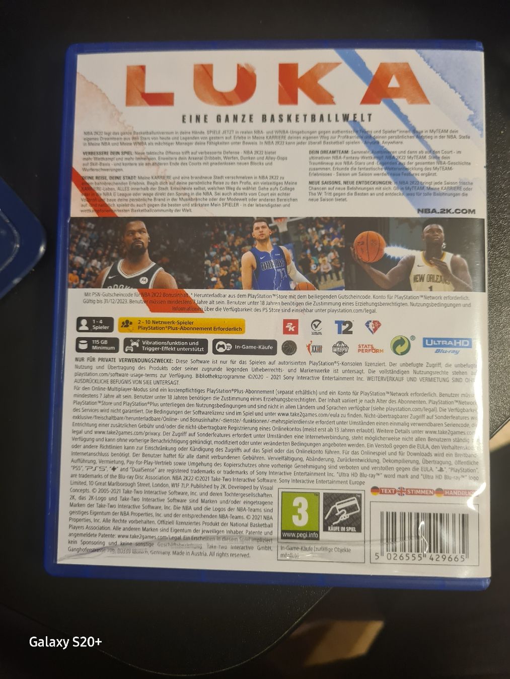 Sony Giochi: NBA 2K22 PS5 version PlayStation 5 – Nuovo (secondo la descrizione) da Zürich venduto da Alibaba1234 1