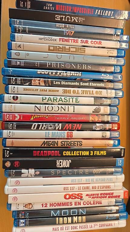 Tutti i DVDs: Vends excellents Blu-Rays de tous styles! – Usato da Morges venduto da Massilian 1