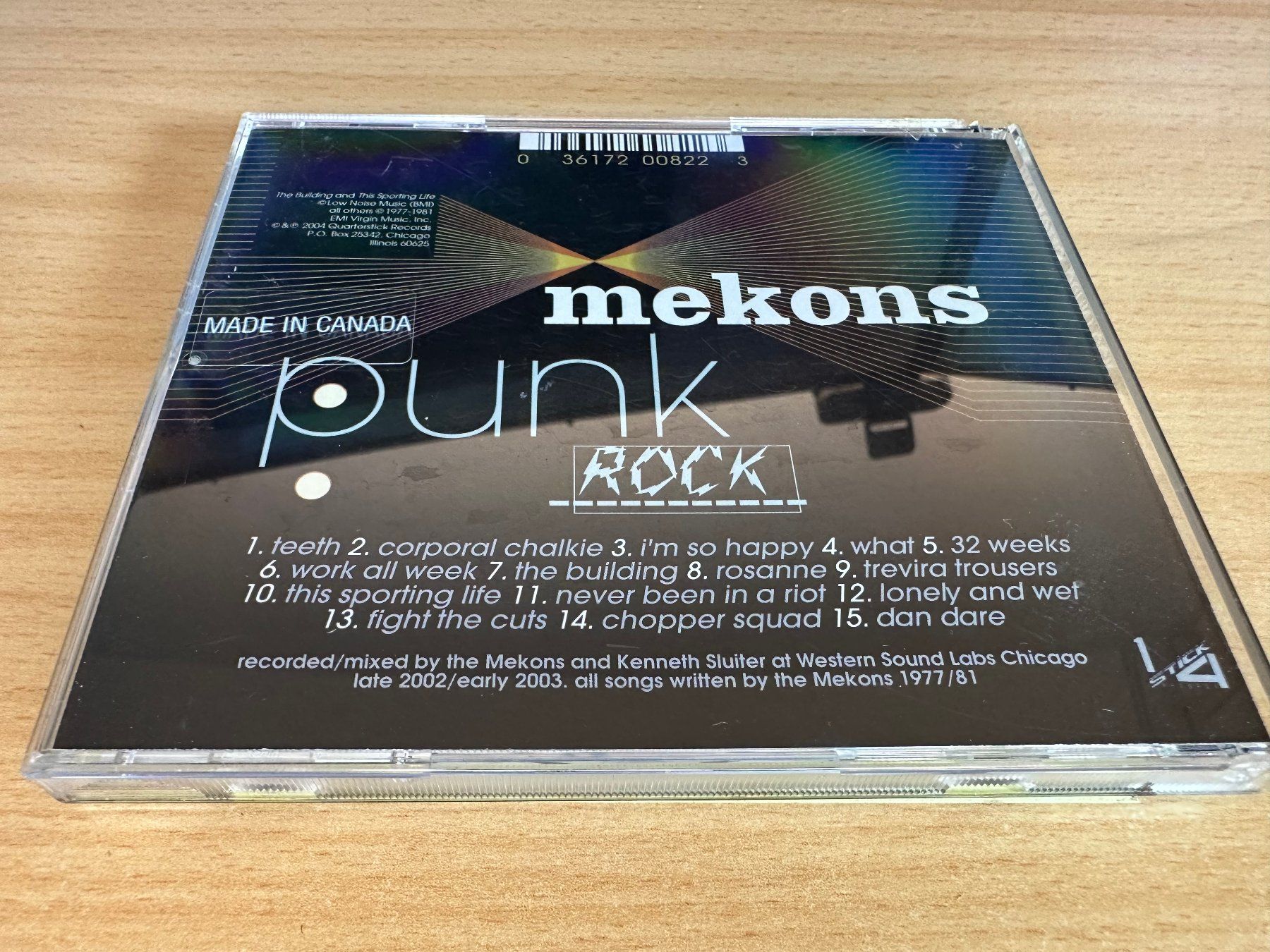 CDs: Mekons – Punk Rock – Gebraucht aus Rikon im Tösstal von Alpenmutz 1