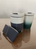 Villeroy boch green white coffee to go mug 300ml