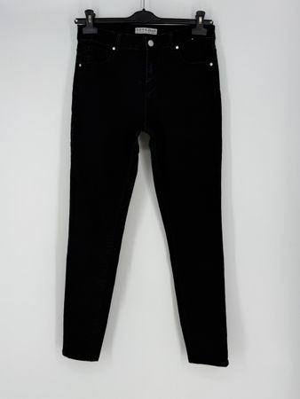 Jeans schwarz Gr. 42 von Denim Co.