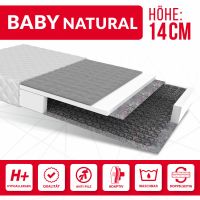 Matratze BABY NATURAL H3 - 14cm - 90x200