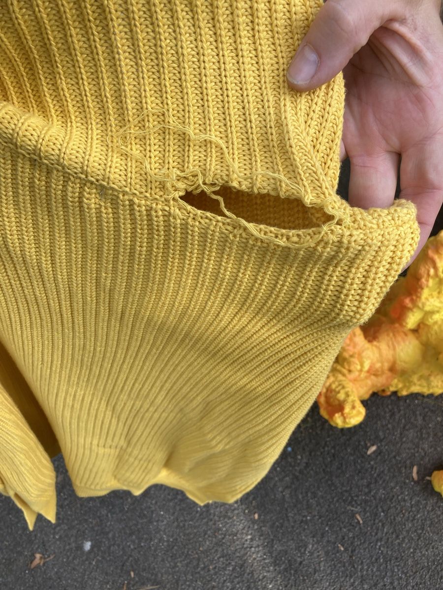 Costumi: Koralle oder Feuer Kostüm mit gelbem Pullover 1mal getragen – Usato da Wallisellen venduto da snoway 7
