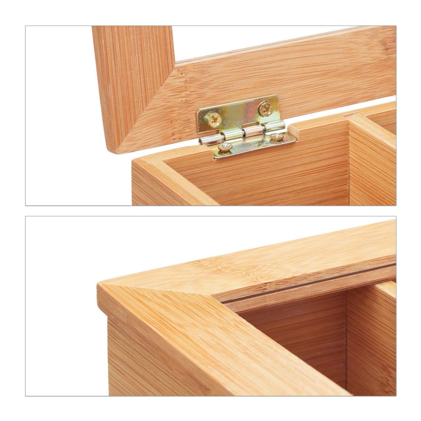 Altro per la casa: GROSSE TEEBOX BAMBUS VERSTELLBARE FÄCHER – Nuovo e nell'imballaggio originale da Gerlafingen venduto da Tsuru 6