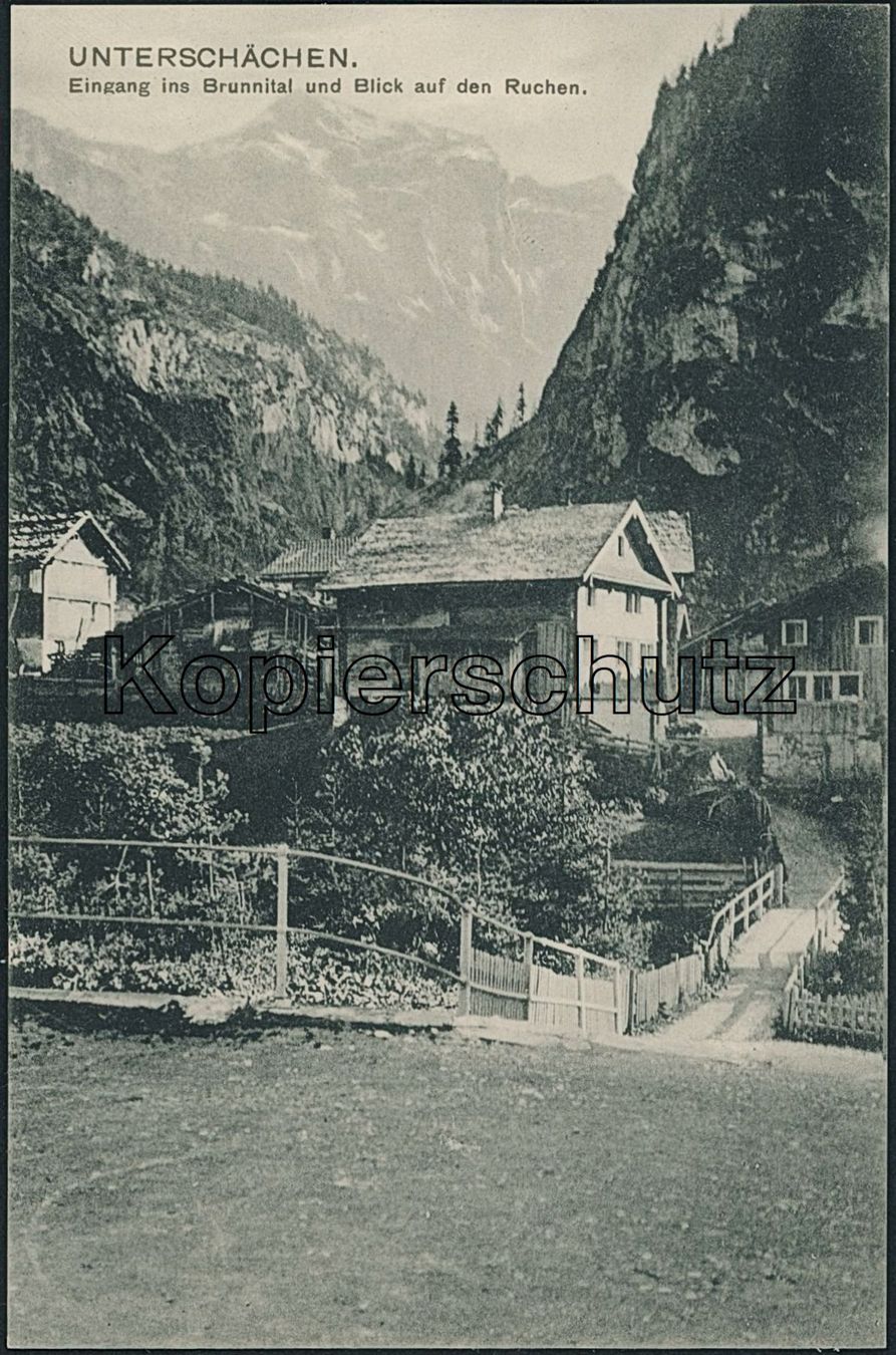 Cartoline postali: UR Unterschächen - Klausen Pass – Nuovo (secondo la descrizione) da Schindellegi venduto da stationary
