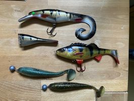 Hecht-/ Zander-Köder Savage Gear, Westin und Keitech