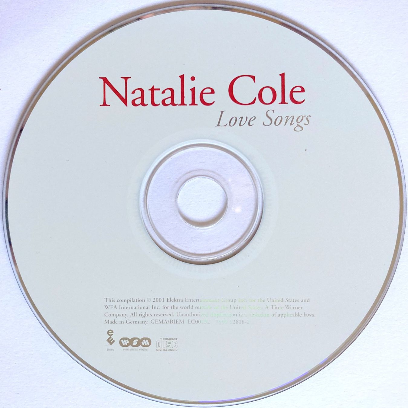 CD: NATALIE COLE - LOVE SONGS – Usato da Bottens venduto da hotter-than-hell 3