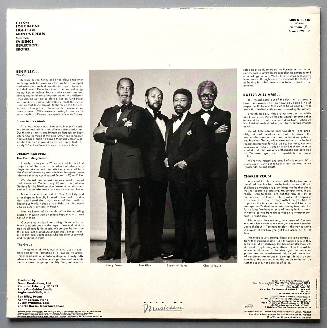 Dischi in vinile: SPHERE - FOUR IN ONE – Usato da Poliez-Pittet venduto da Newtown-Records 1