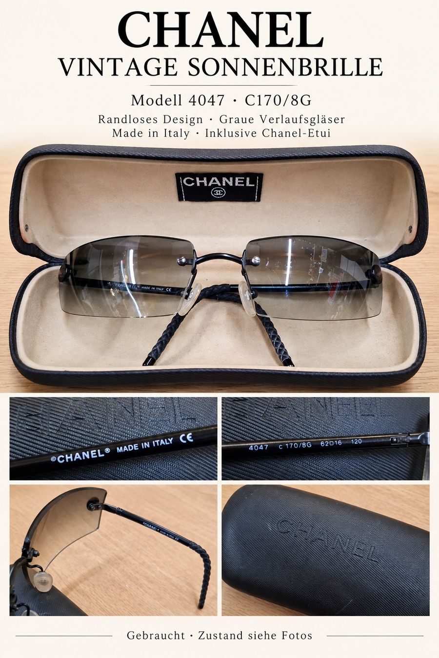 Chanel Occhiali & Lenti: Sonnenbrille Chanel  – Usato da St. Moritz venduto da edo_9rgm
