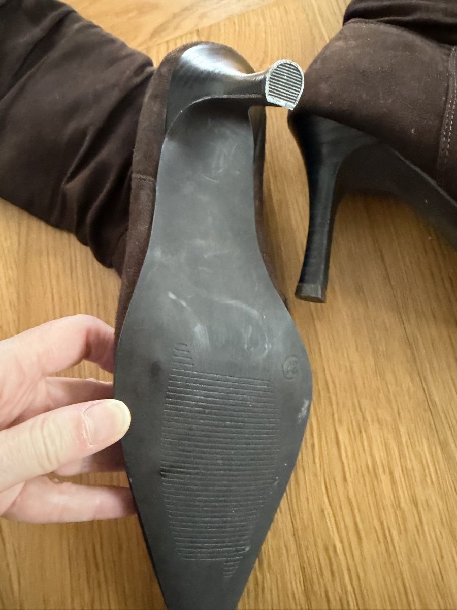 Scarpe da donna: Elegante Stiefel, Grösse 37, braun – Usato da Hausen am Albis venduto da Tyllenajoe 1