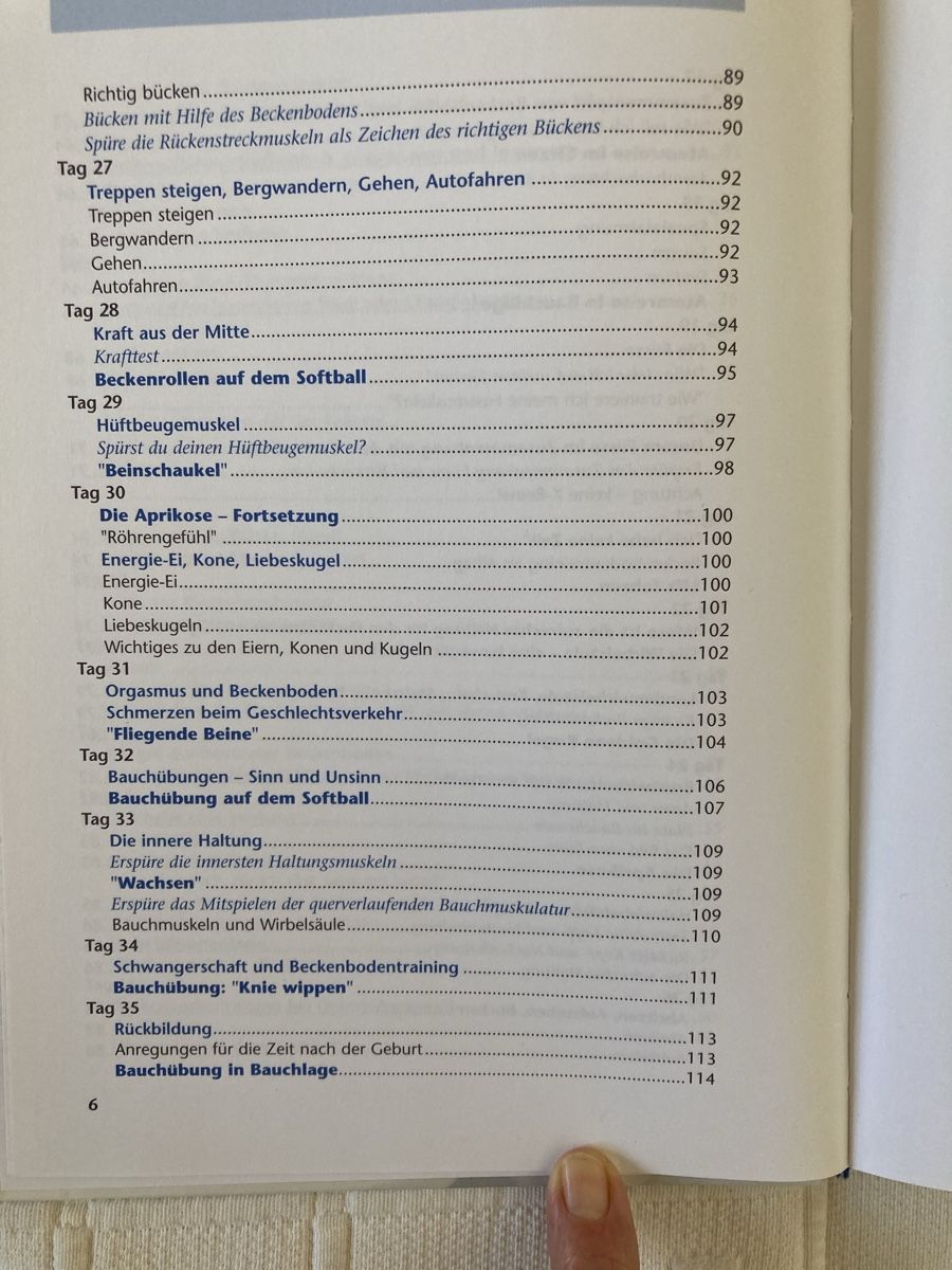 Libri: Beckenbodentraining – Usato da Bünzen venduto da Tango33A 5