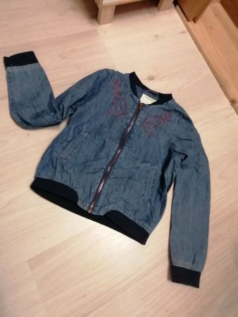Blouson, bombers, veste, haut, veste en jean