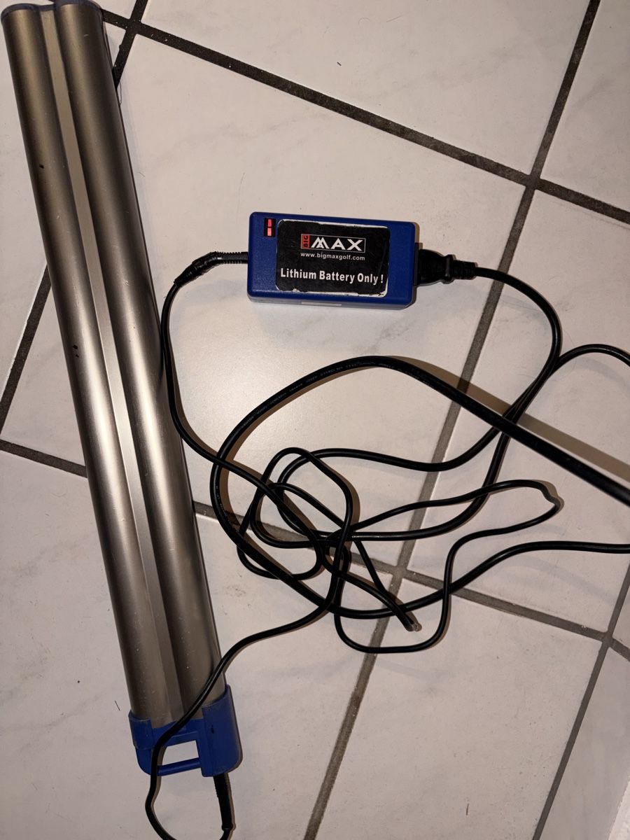 Big Max Trolley: NANO PLUS Golf E Trolley Electric With Battery – Usato da Schaffhausen venduto da GreenApple212 7