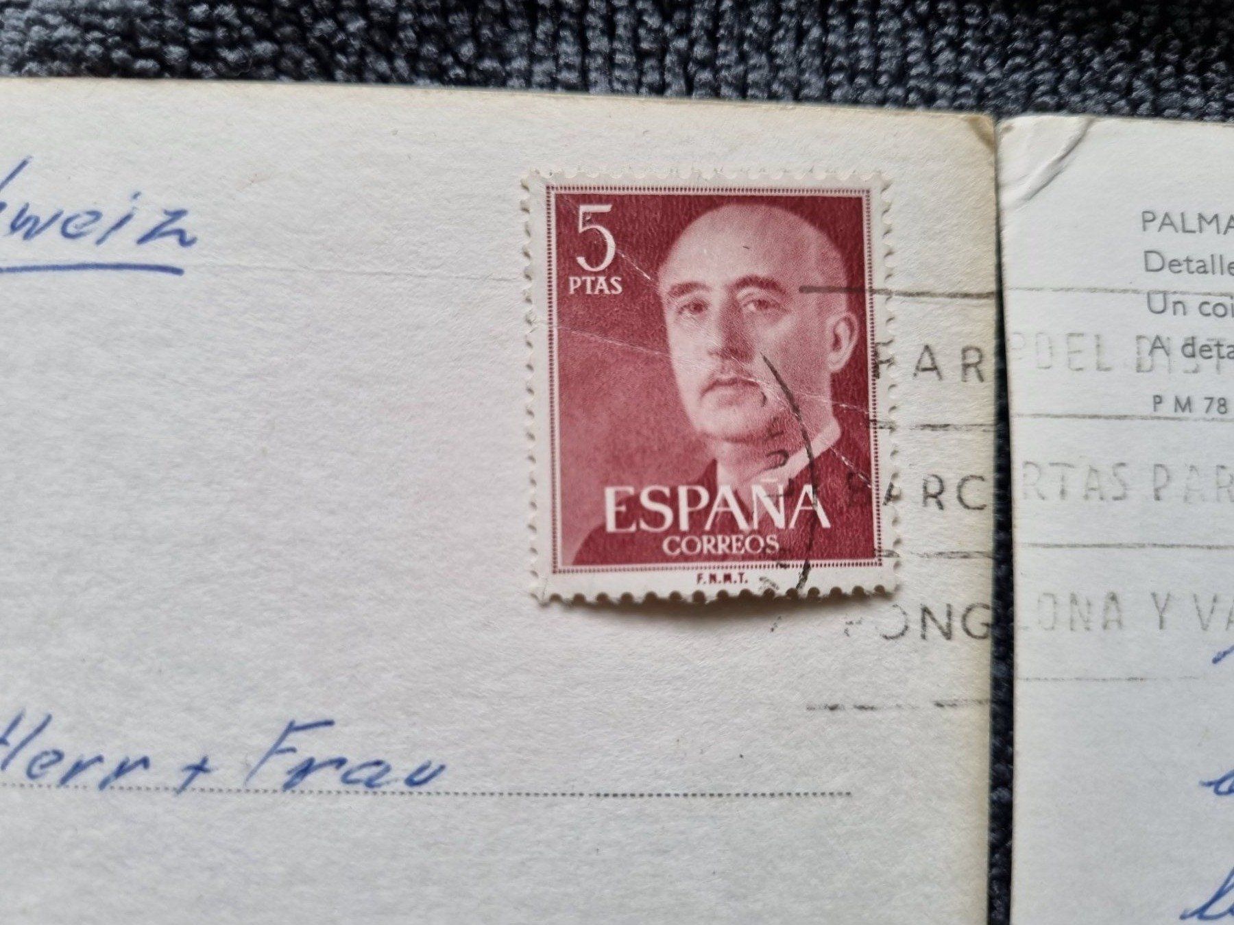 Ansichtskarten: Mallorca 1960 3 Ansichtskarten Postkarten gelaufen mit Marke – Gebraucht aus Reinach AG von Cme 2