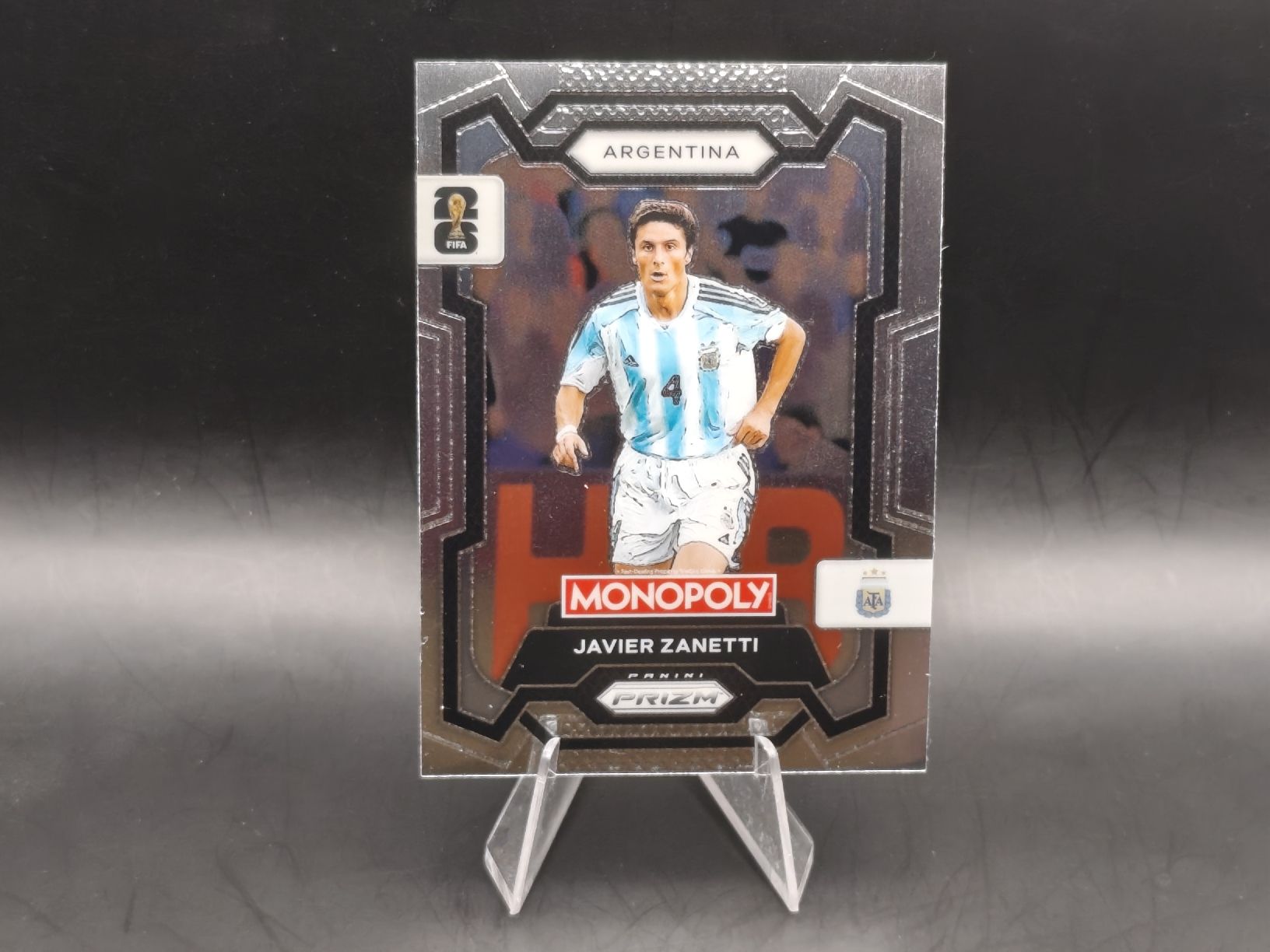 Panini Carte collezionabili: Javier Zanetti - Panini Prizm Monopoly - Argentinien – Usato da Ostermundigen venduto da DaCards