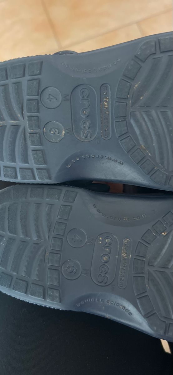 Crocs Scarpe per ragazzi: Echte Crocs Clogs dunkelblau Grösse ca.34-35 – Usato da Langnau am Albis venduto da dodi83 1
